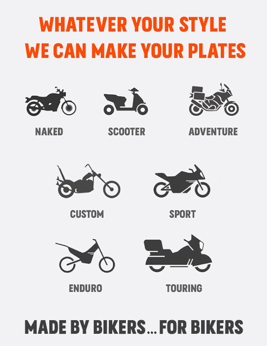 Different types of motorcycles we serve including sport bikes, cruisers, touring and adventure bikes